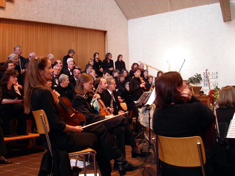 Cantata Concert  9th April 2006